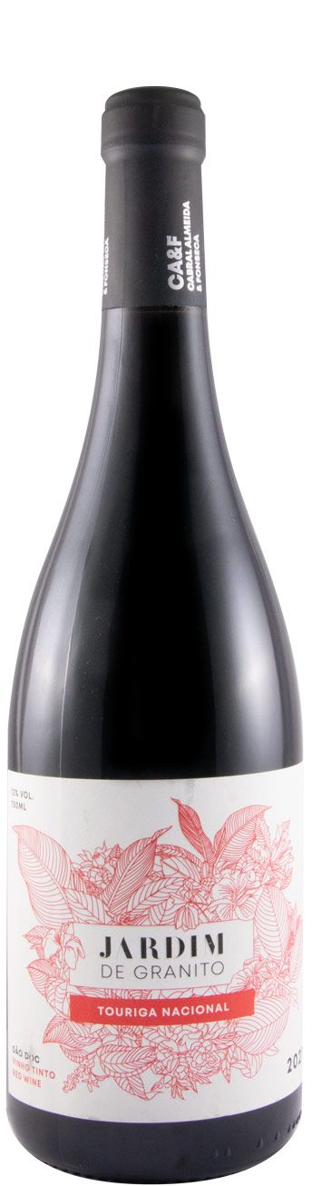 2021 Jardim de Granito Touriga Nacional tinto (rótulo danificado)