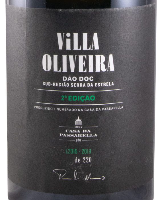 Casa da Passarella Villa Oliveira 2ª Edição 2015-2019 branco 1,5L