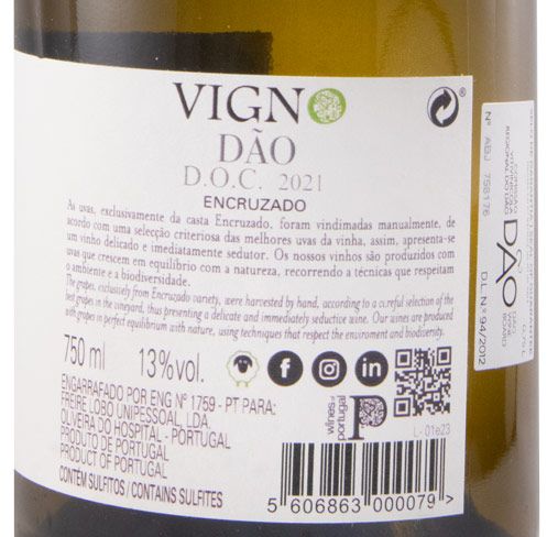 2021 Freire Lobo Vigno Encruzado branco