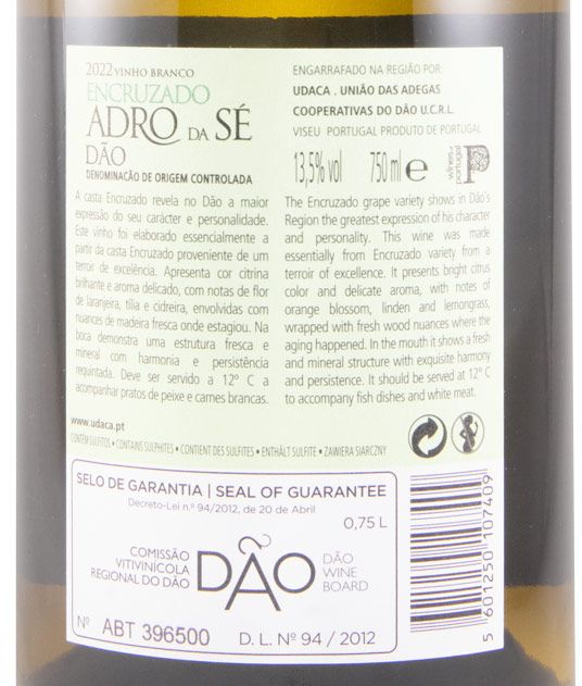 2022 Adro da Sé Encruzado white