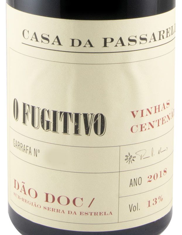 2018 Casa da Passarella O Fugitivo Vinha Centenária tinto