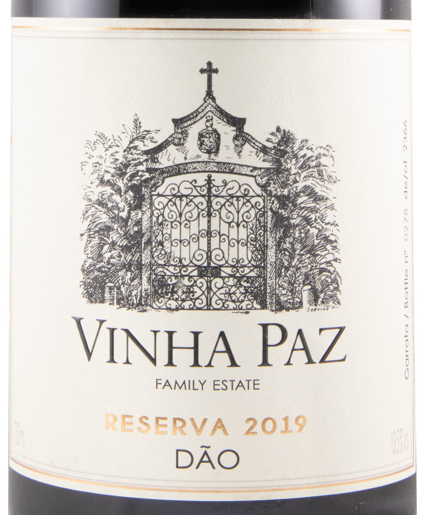 2019 Vinha Paz Reserva tinto