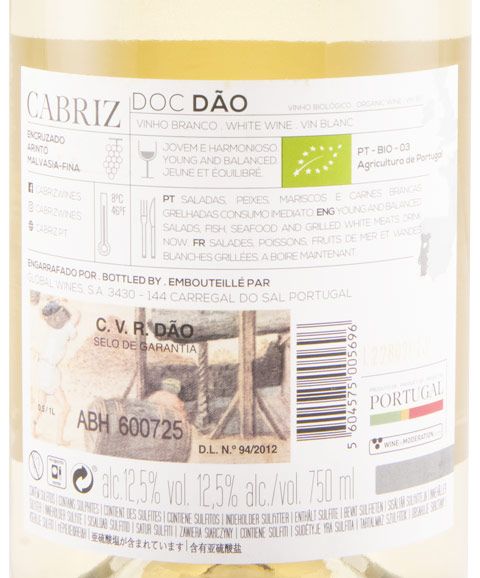 2022 Cabriz biológico branco