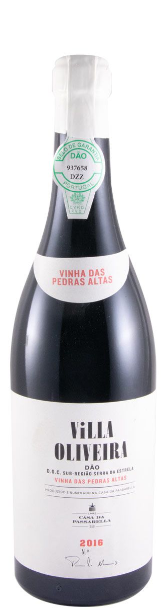 2016 Casa da Passarella Villa Oliveira Vinha das Pedras Altas red