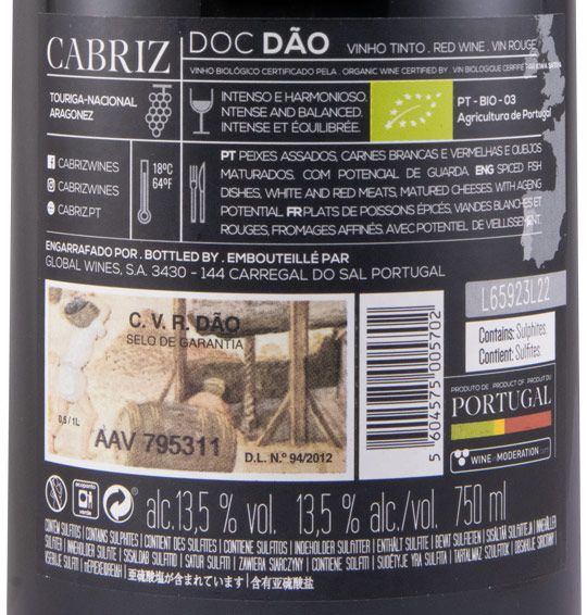2019 Cabriz biológico red