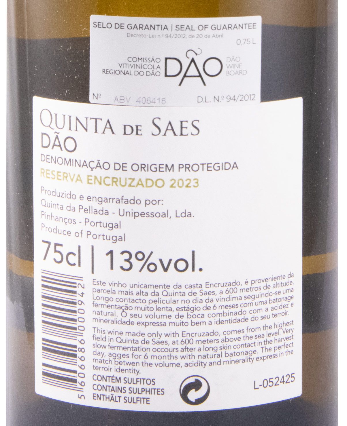 2023 Quinta de Saes Encruzado branco