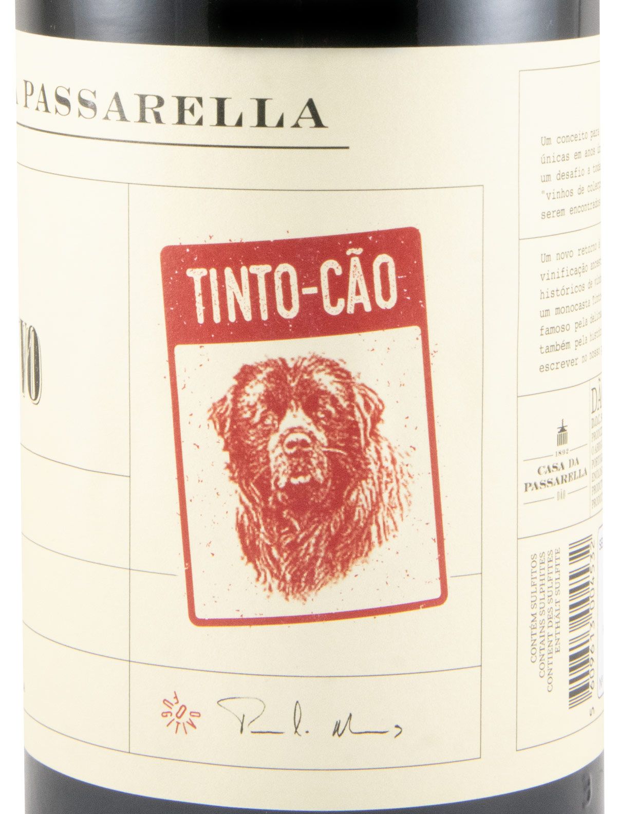 2019 Casa da Passarella O Fugitivo Tinto Cão red