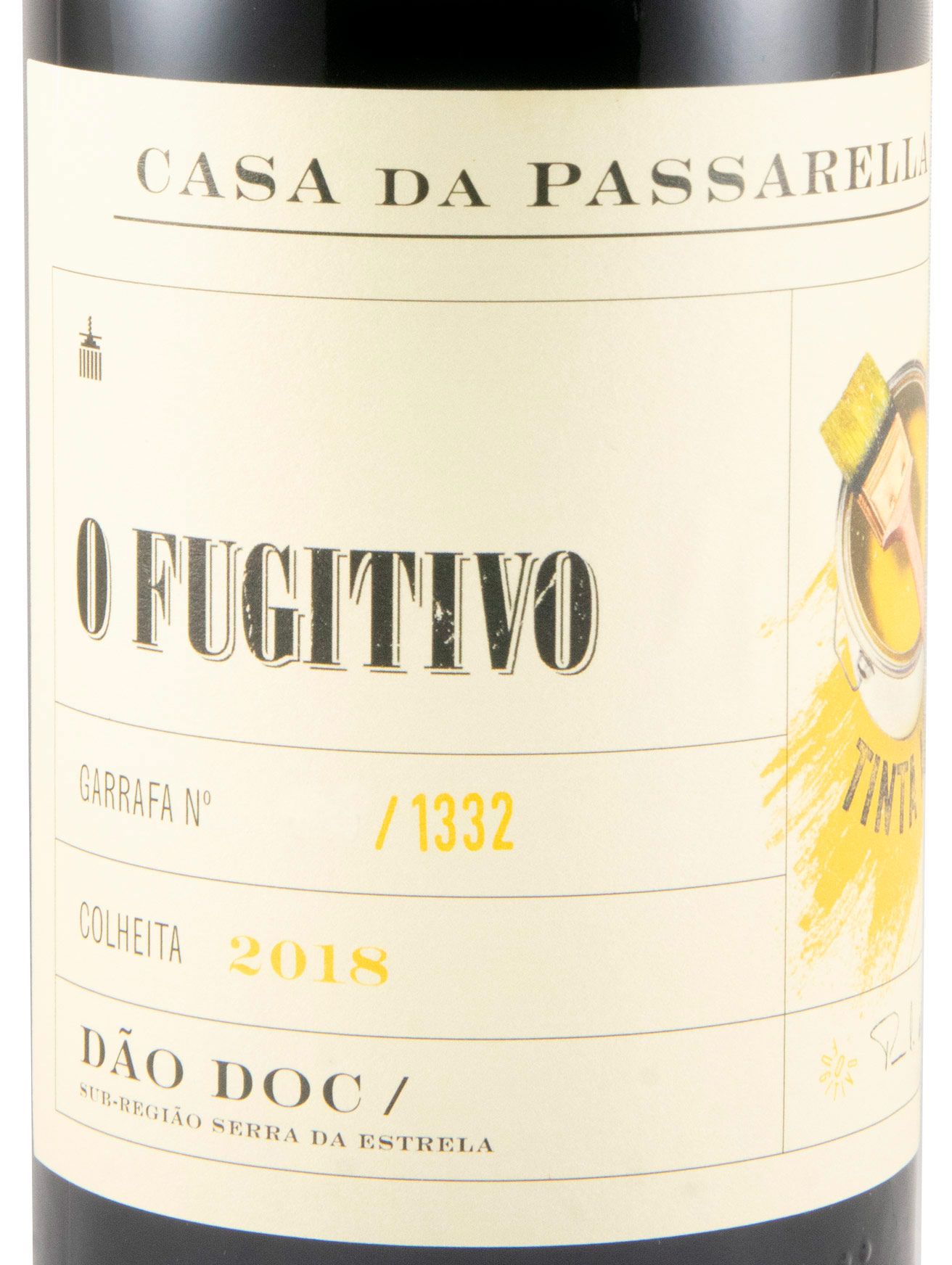 2018 Casa da Passarella O Fugitivo Tinta Amarela tinto
