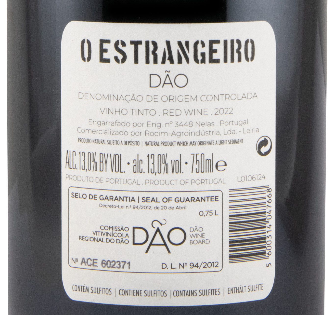 2022 Rocim O Estrangeiro red