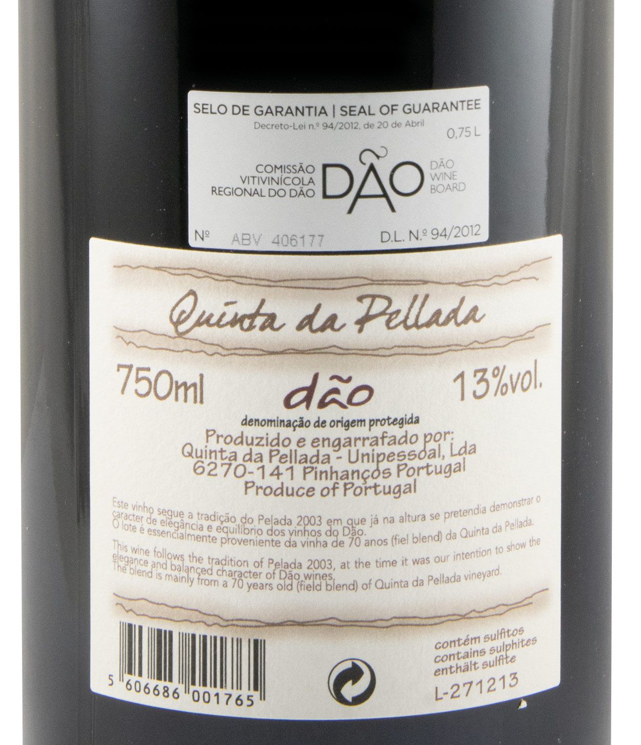 2021 Quinta da Pellada Mulher Nua red