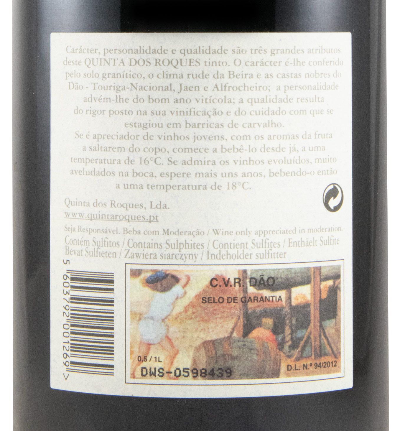 2011 Quinta dos Roques tinto