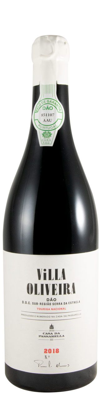 2018 Casa da Passarella Villa Oliveira Touriga Nacional tinto