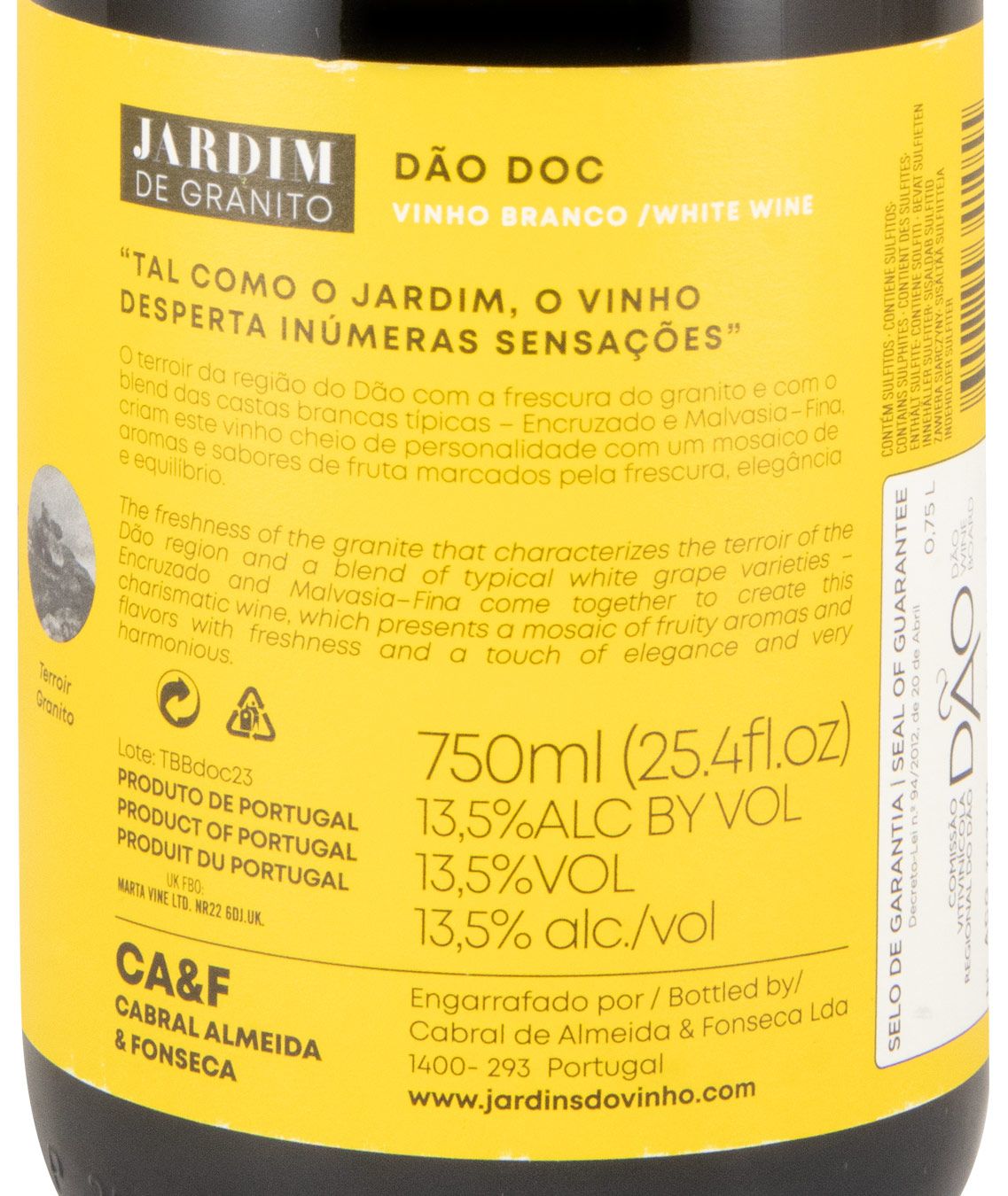 2023 Jardim de Granito Terroir Blend white