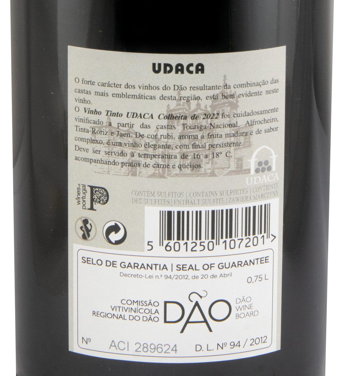 2022 UDACA tinto