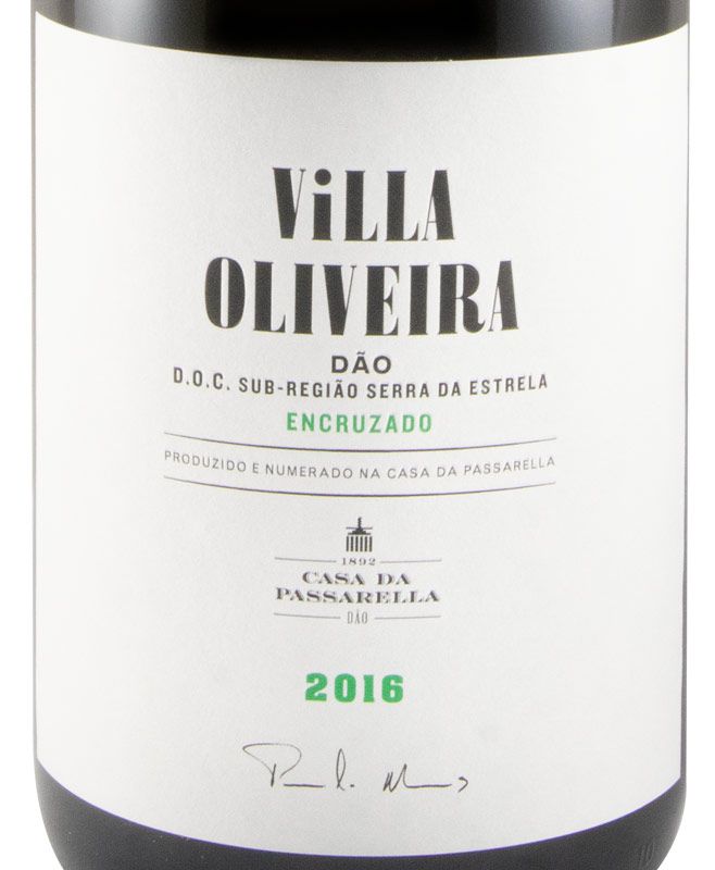 2016 Casa da Passarella Villa Oliveira Encruzado branco 1,5L