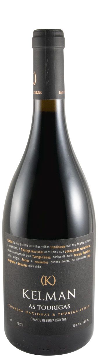 2017 Kelman As Tourigas Grande Reserva red