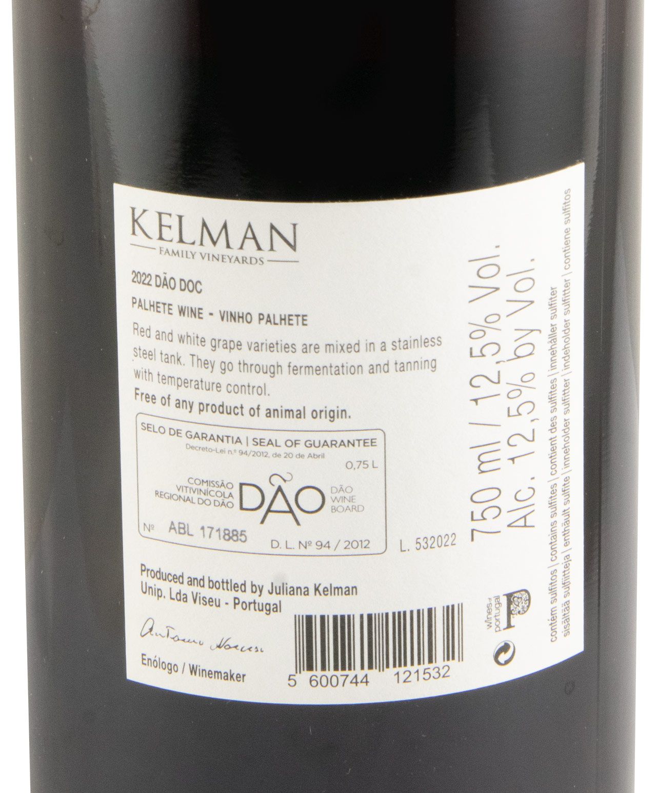 2022 Palhete Kelman