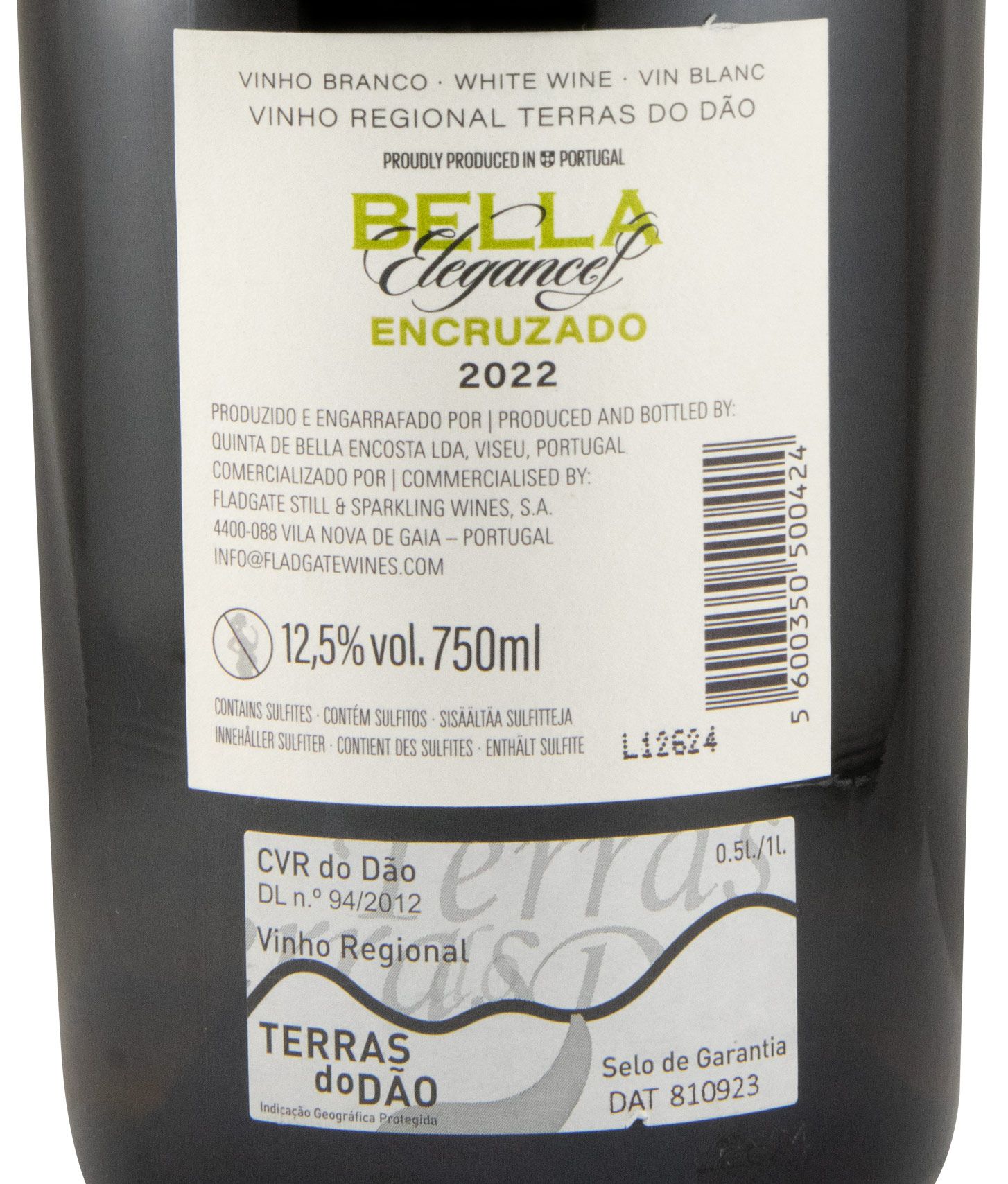 2022 Bella Élégance Encruzado branco