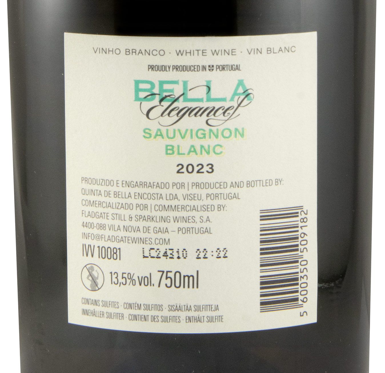 2023 Bella Élégance Sauvignon Blanc branco