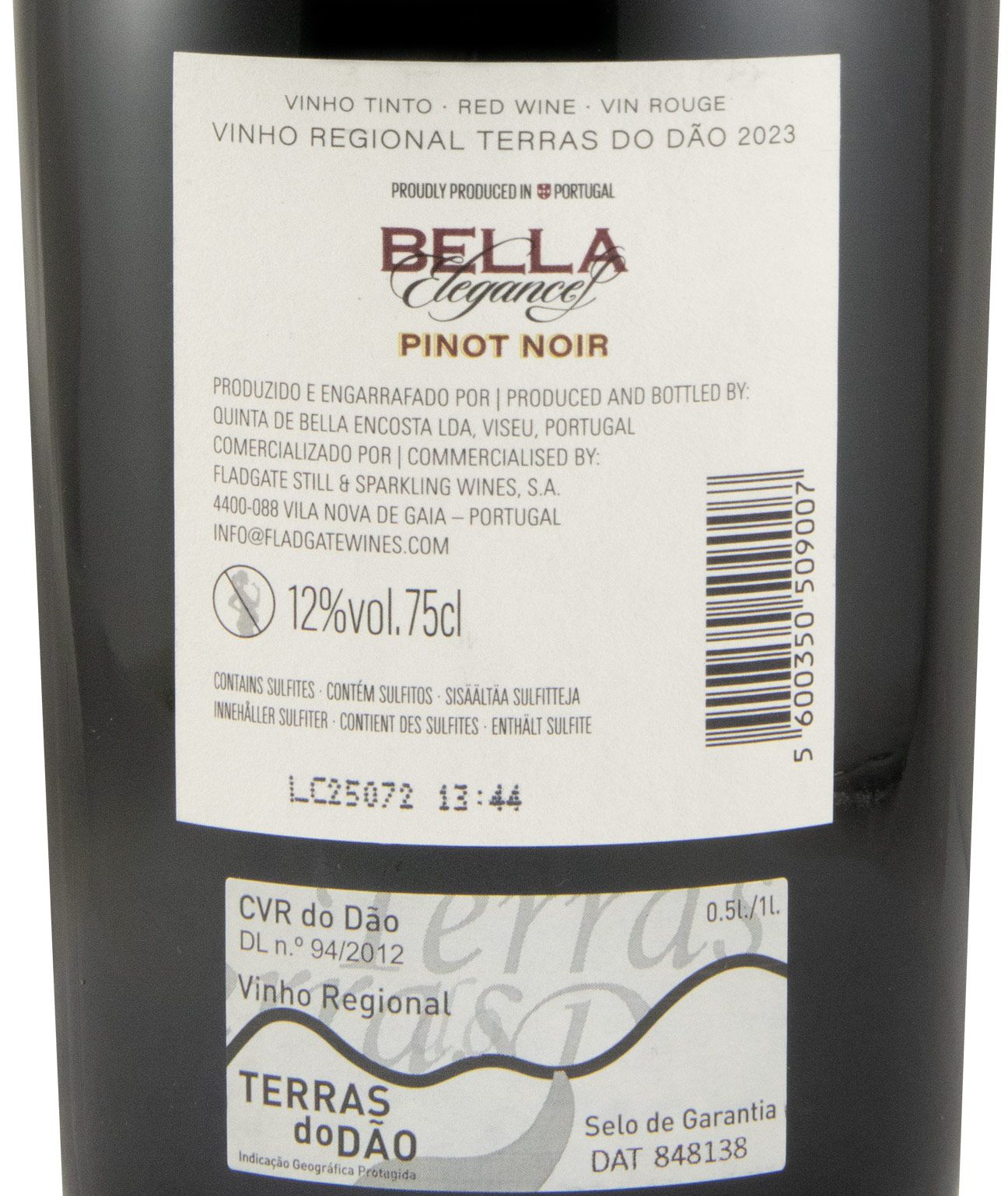 2023 Bella Élégance Pinot Noir tinto