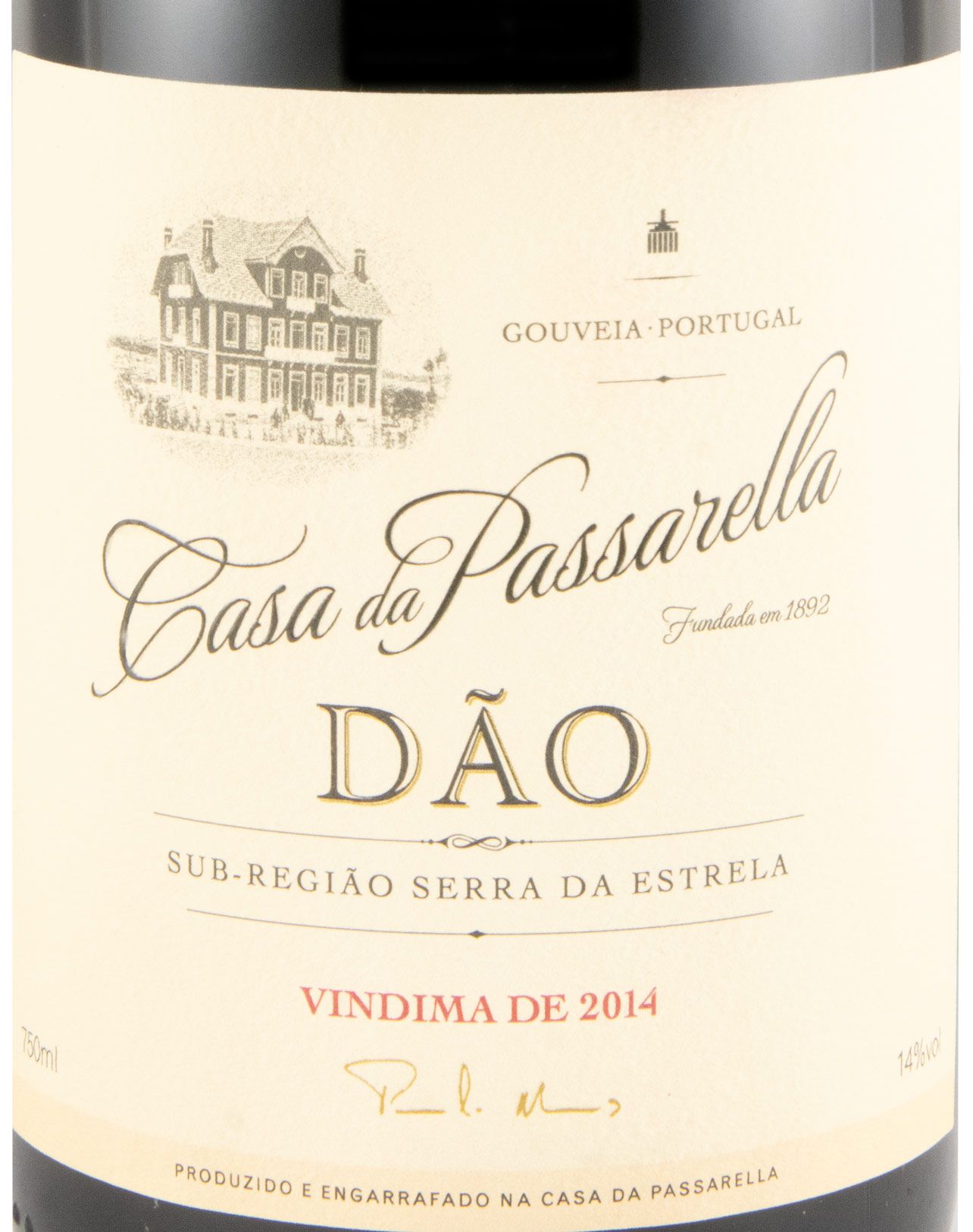 Casa da Passarella Vindima de 2014 red