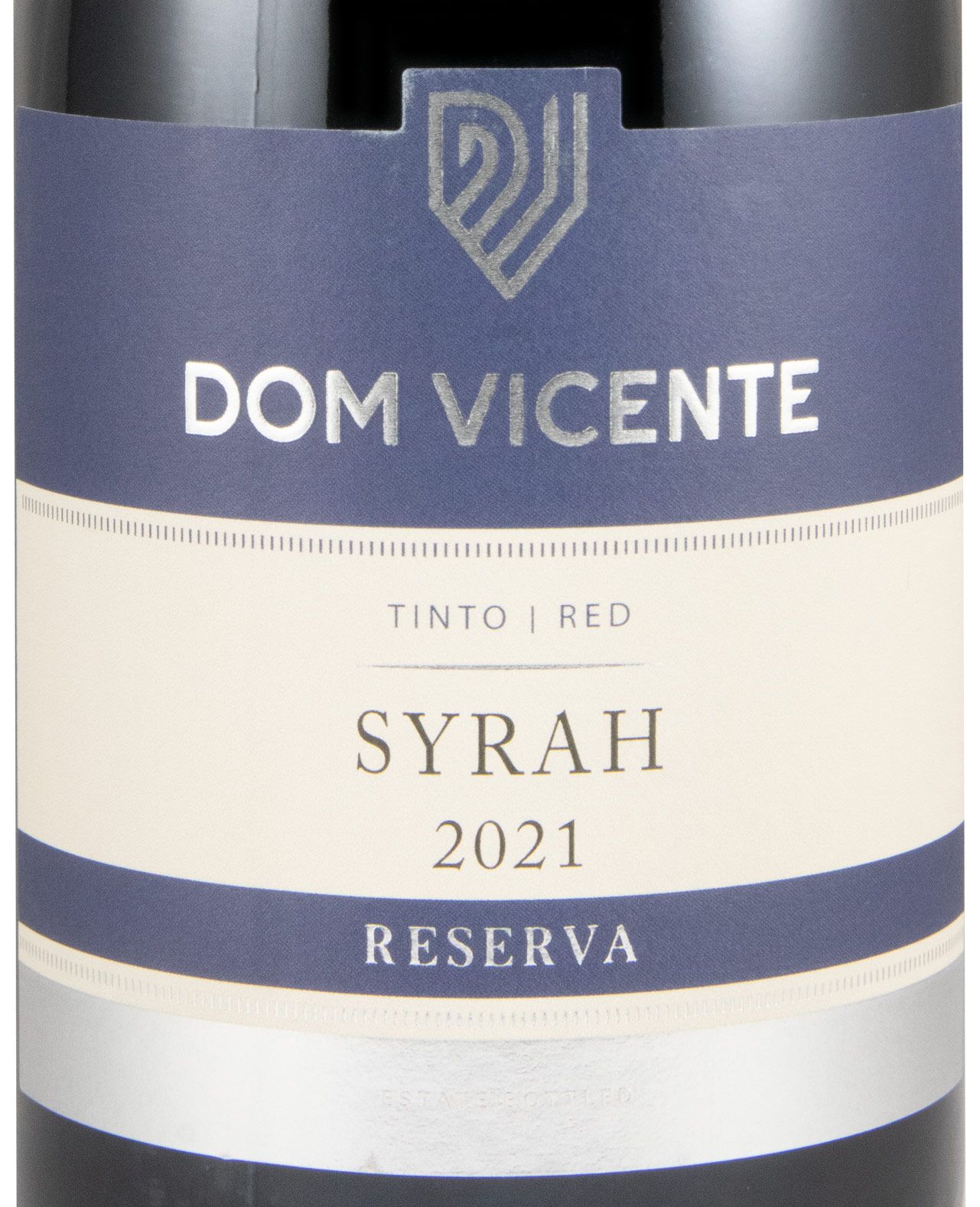 2021 Dom Vicente Syrah Reserva tinto