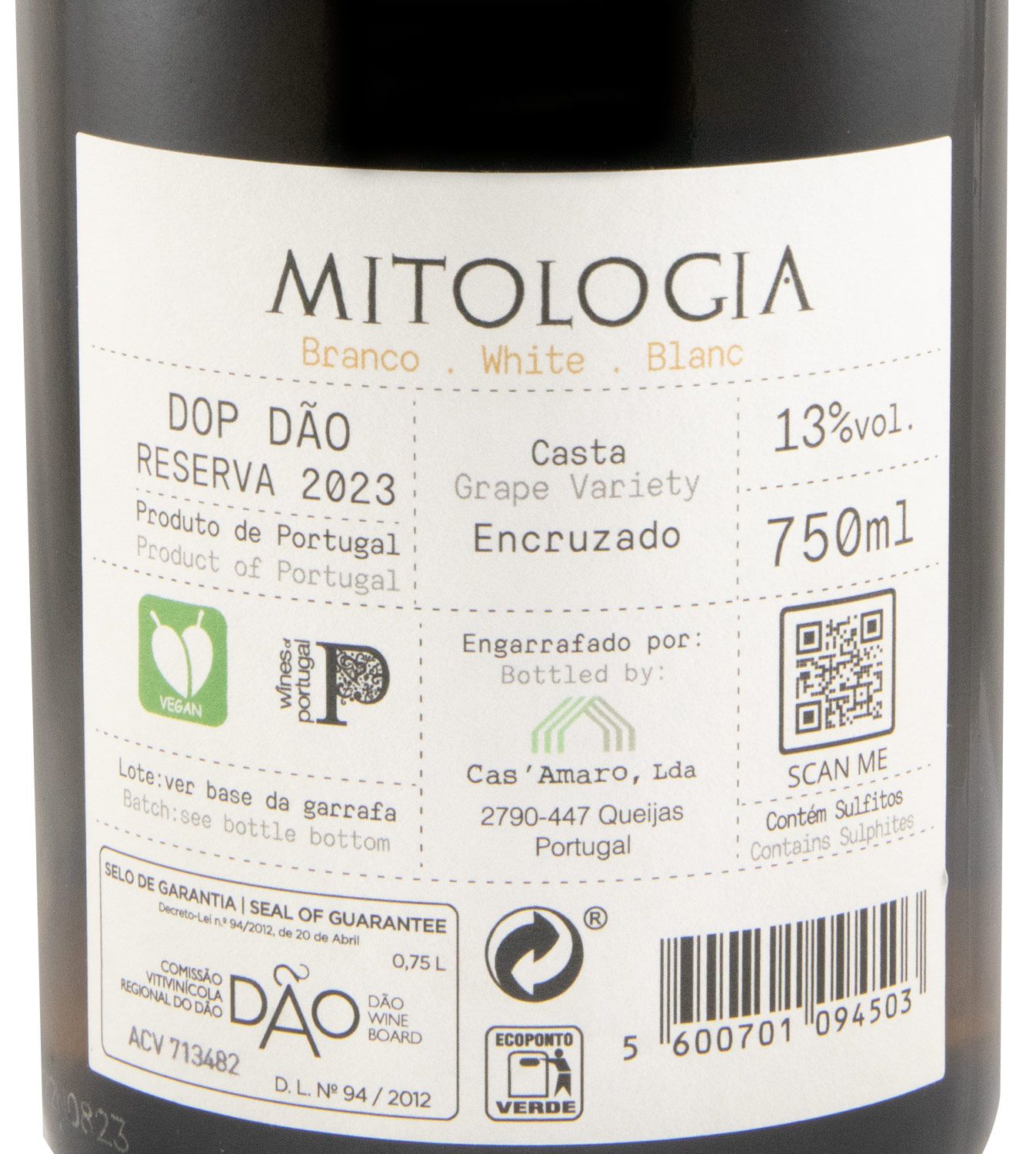 2023 Mitologia Encruzado Reserva white