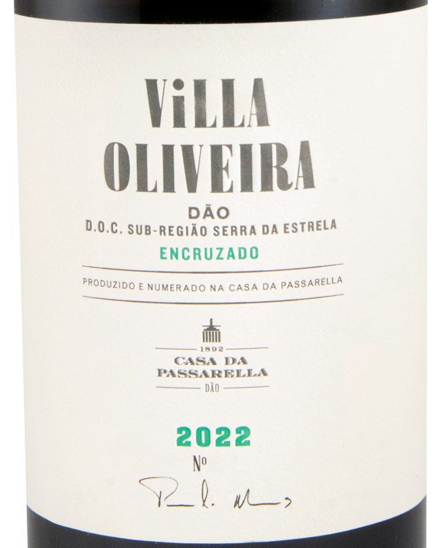 2022 Casa da Passarella Villa Oliveira Encruzado white