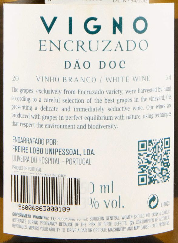 2024 Freire Lobo Vigno Encruzado white