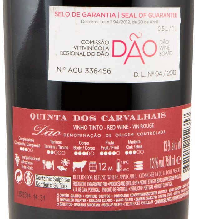 2023 Quinta dos Carvalhais tinto