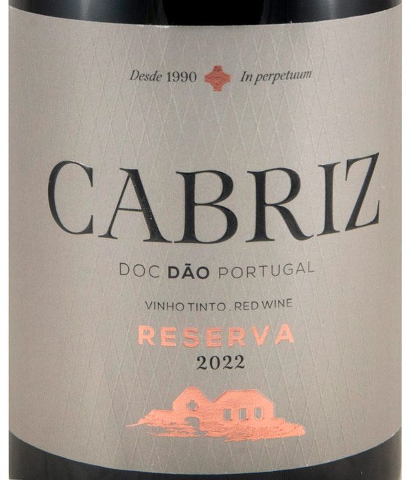 2022 Cabriz Reserva red