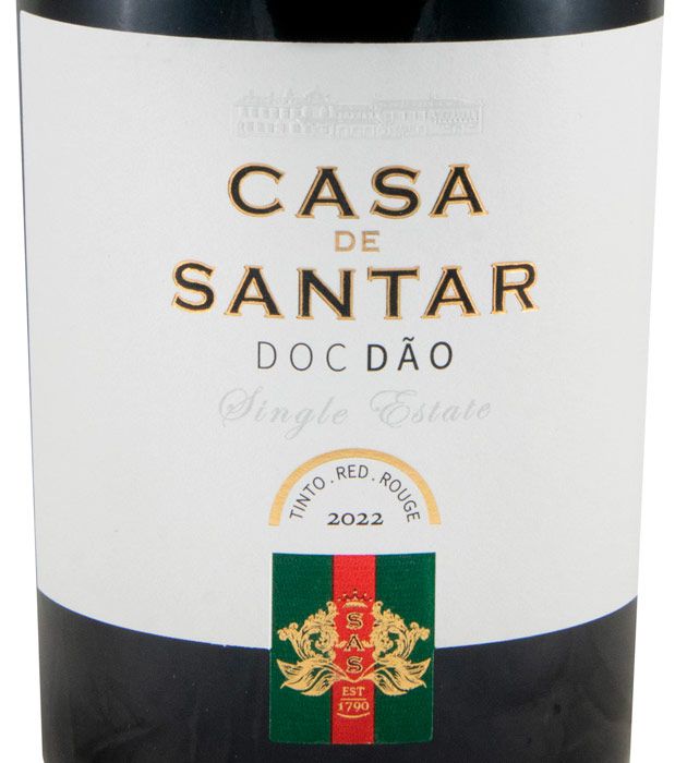 2022 Casa de Santar red (damaged label)