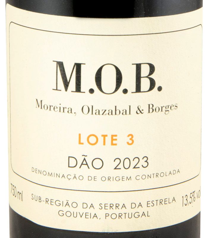 2023 Moreira, Olazabal & Borges MOB Lote 3 tinto