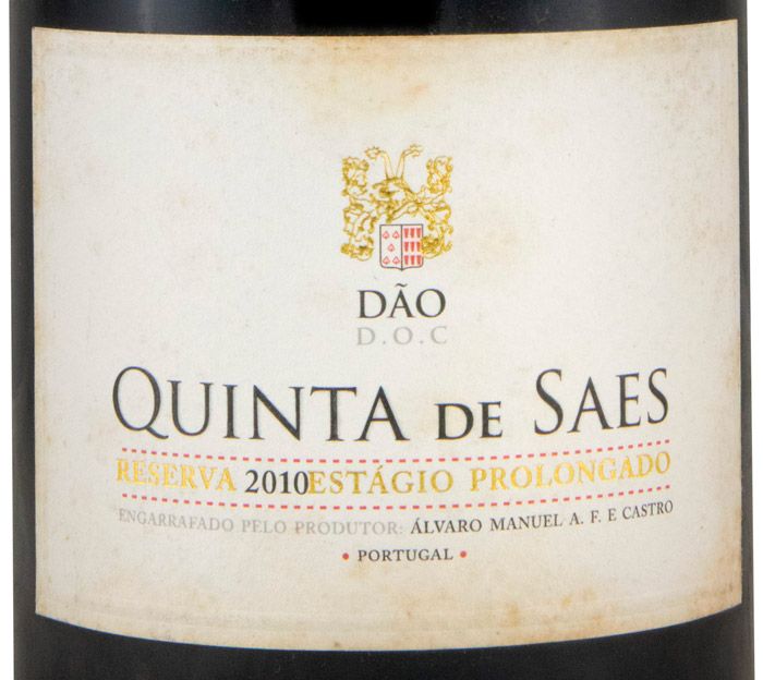 2010 Quinta de Saes Estágio Prolongado Reserva red