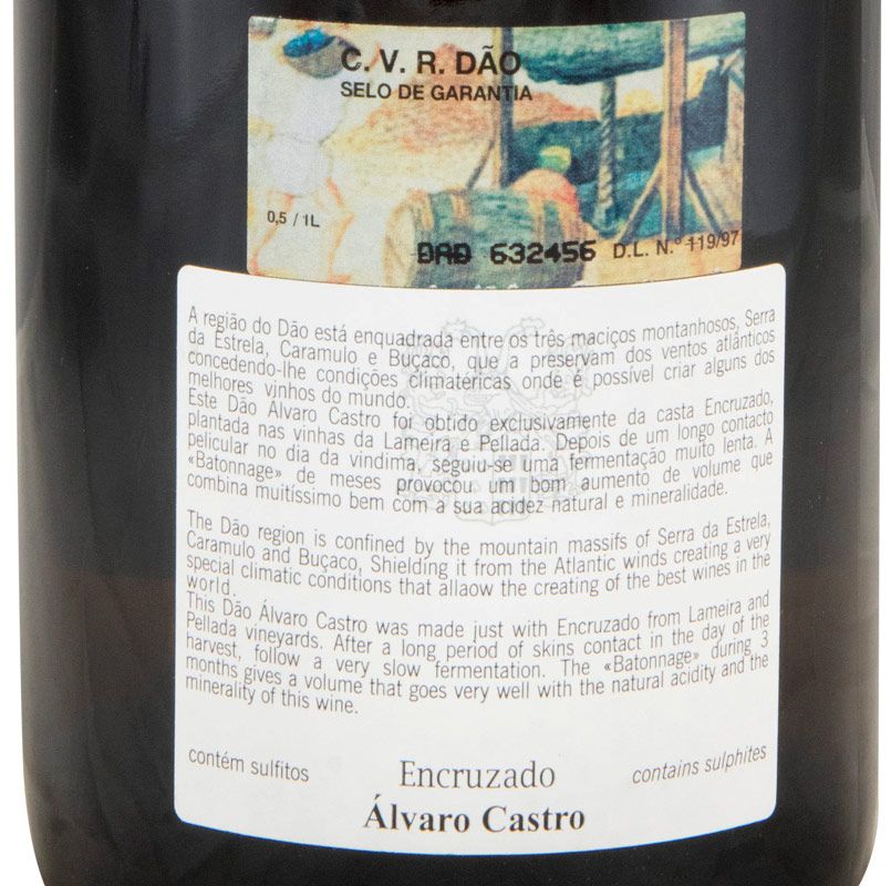 2010 Álvaro Castro Encruzado branco