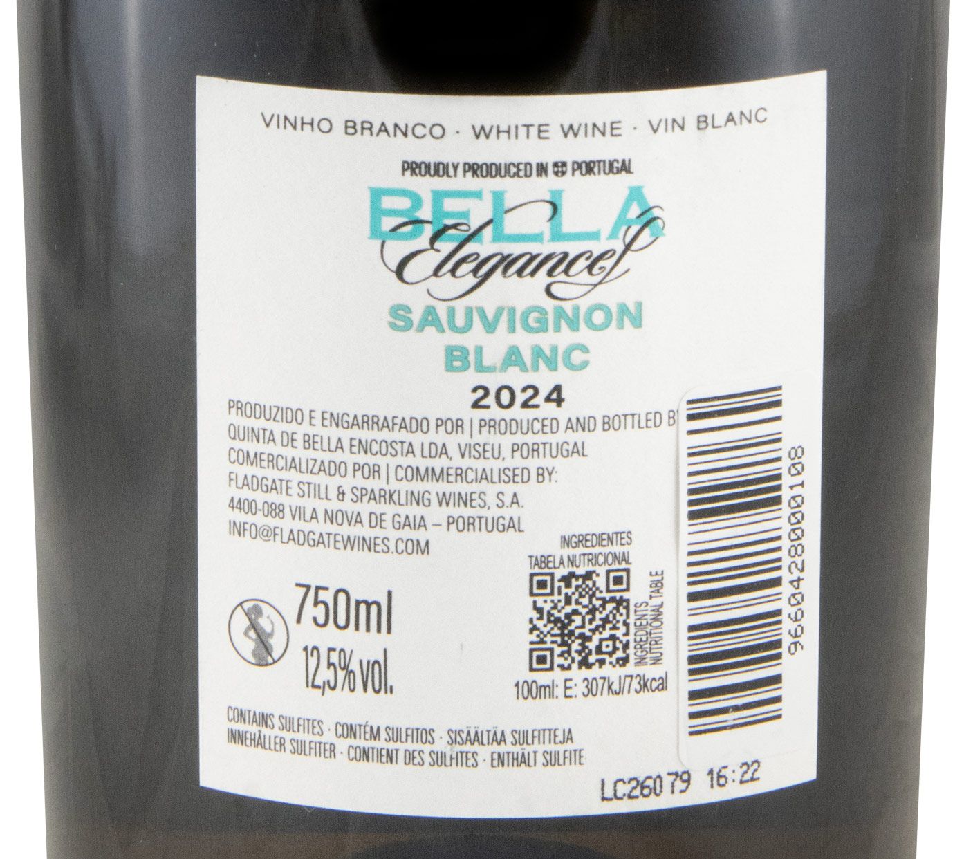 2024 Bella Élégance Sauvignon Blanc white