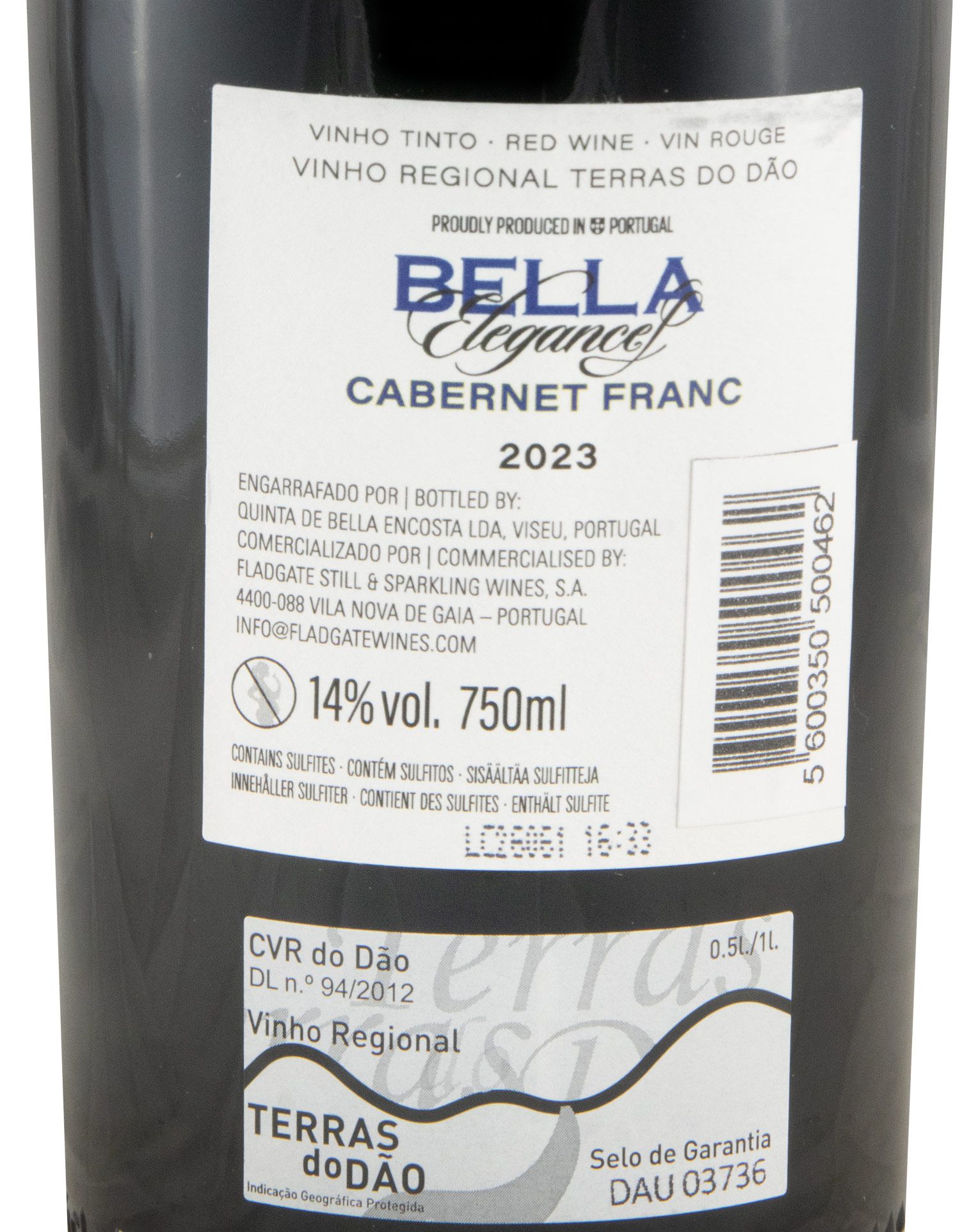 2023 Bella Élégance Cabernet Franc red