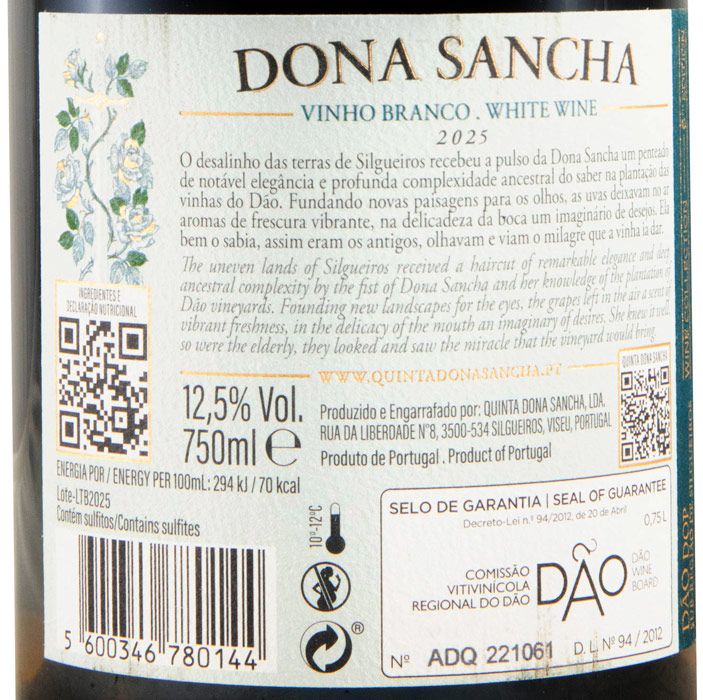2025 Dona Sancha branco