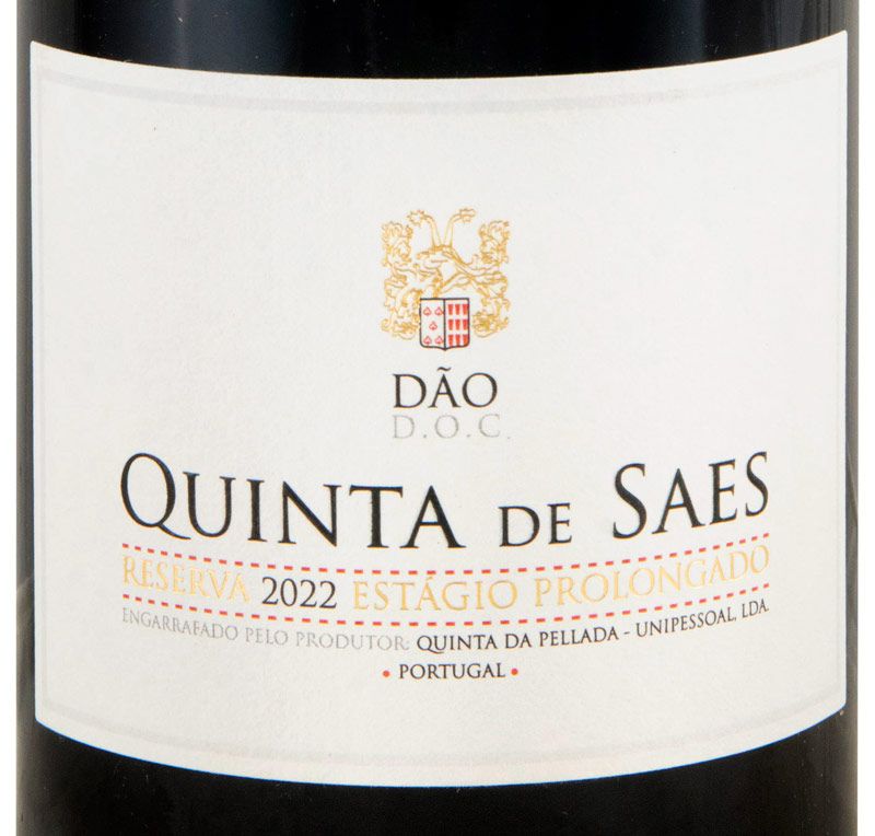 2022 Quinta de Saes Estágio Prolongado Reserva red