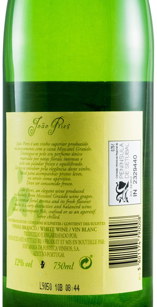 2018 José Maria da Fonseca João Pires branco