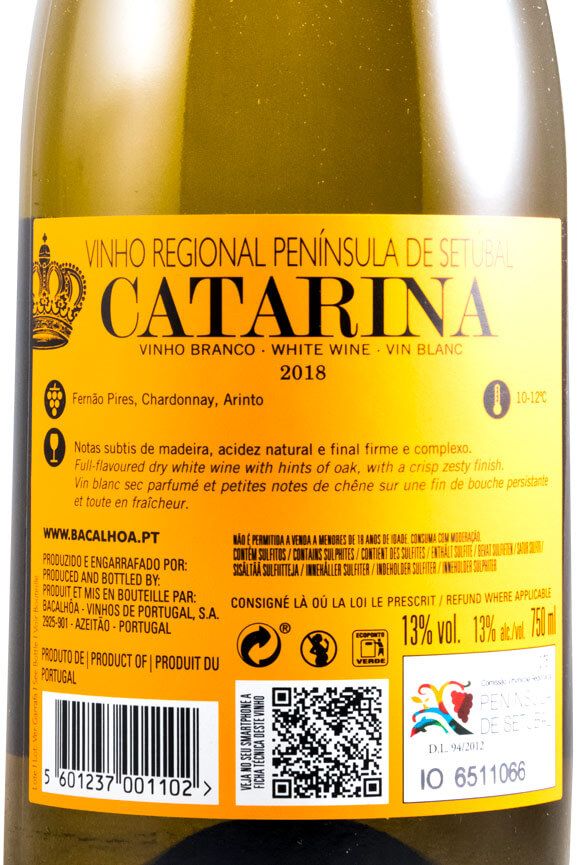 2018 Bacalhôa Catarina white