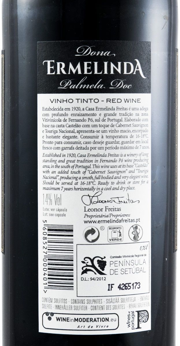 2016 Dona Ermelinda red