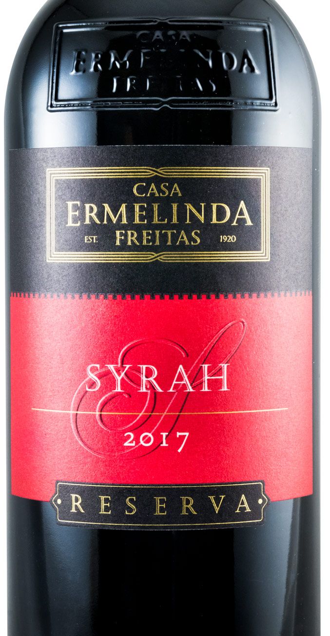2017 Casa Ermelinda de Freitas Syrah Reserva red