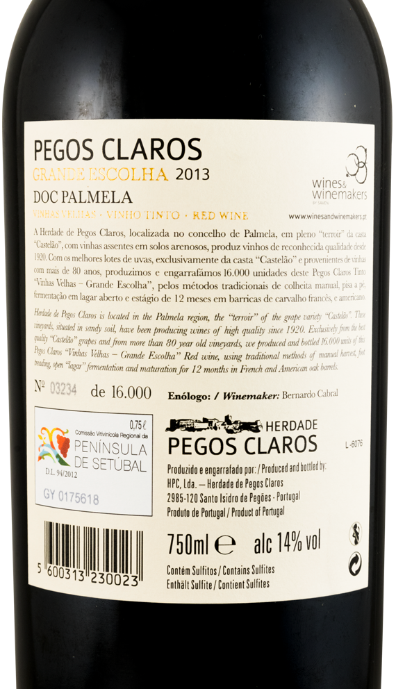 2013 Pegos Claros Grande Escolha Vinhas Velhas tinto