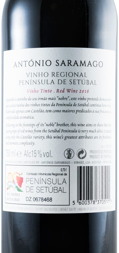 2016 António Saramago red