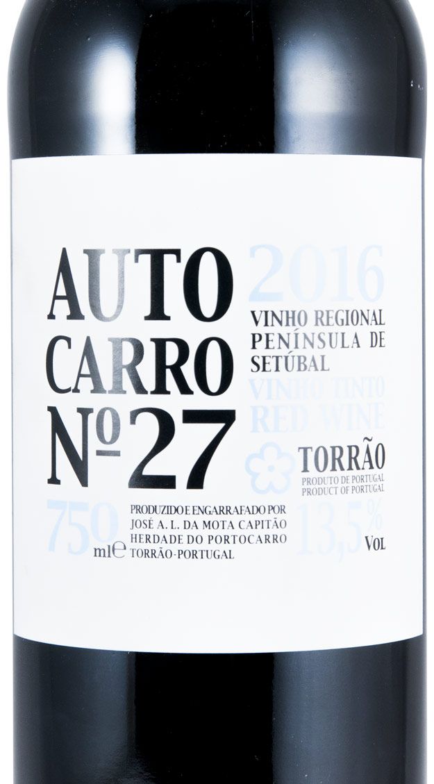 2016 Herdade do Portocarro Autocarro 27 red