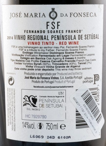 2014 FSF Fernando Soares Franco red