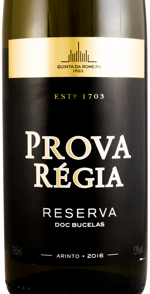 2016 Prova Régia Reserva branco