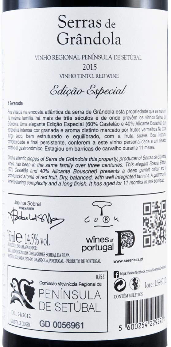2015 Serras de Grândola Edição Especial red