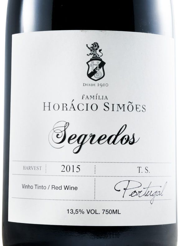 2015 Horácio Simões Segredos Tinta Santiago red